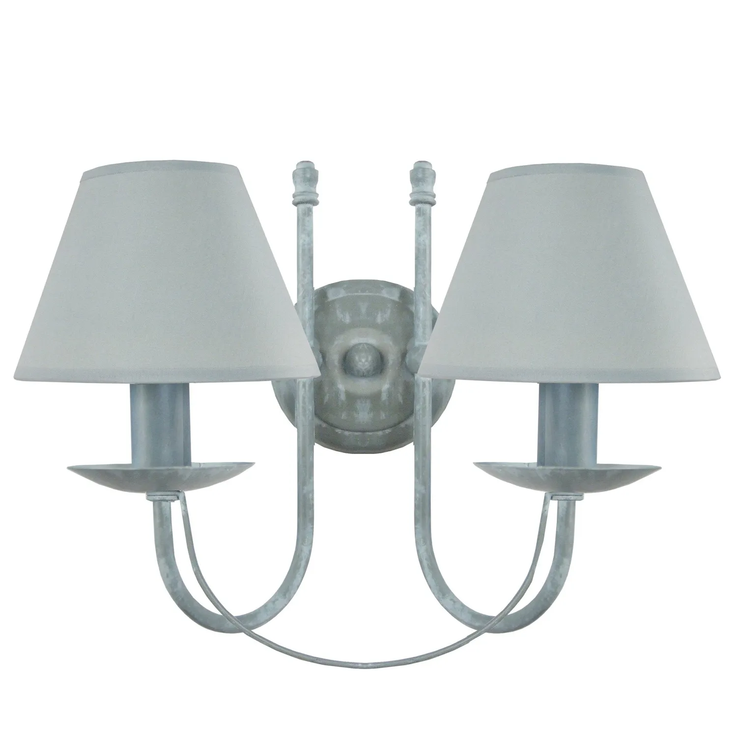 Tosel Provençale doppio braccio applique metallo E14