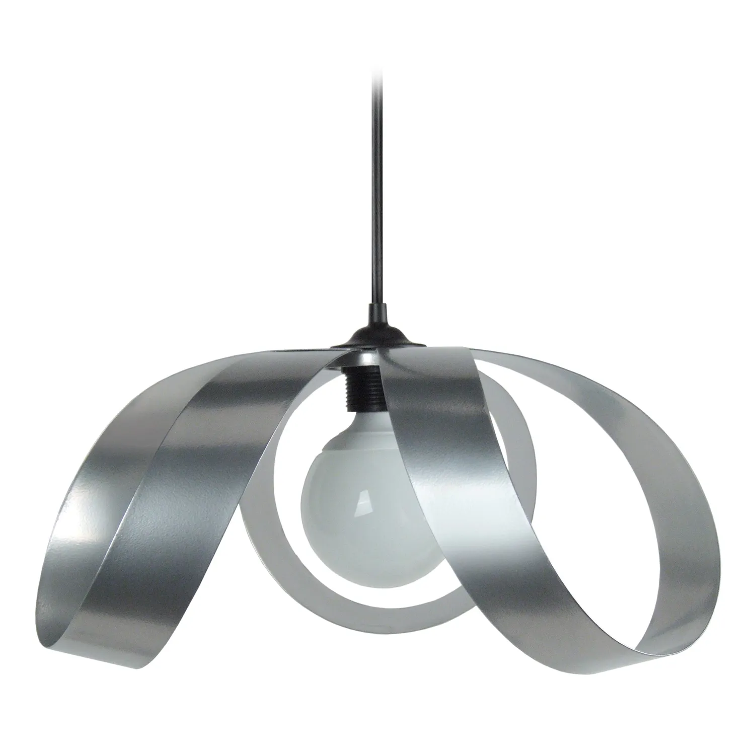 Tosel Erika sospensione metallo bianca D30 cm