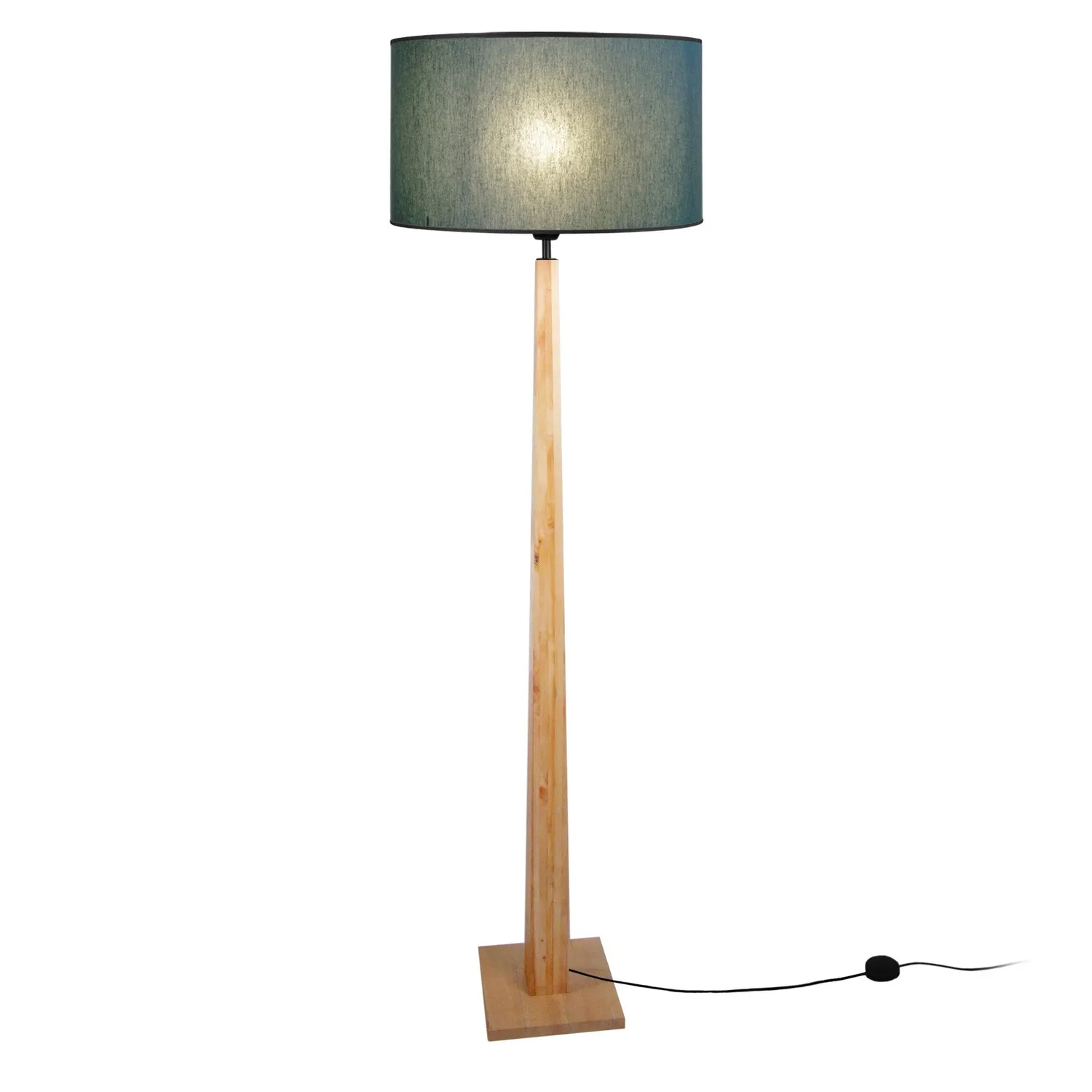 Tosel Thor B piantana legno beige E27