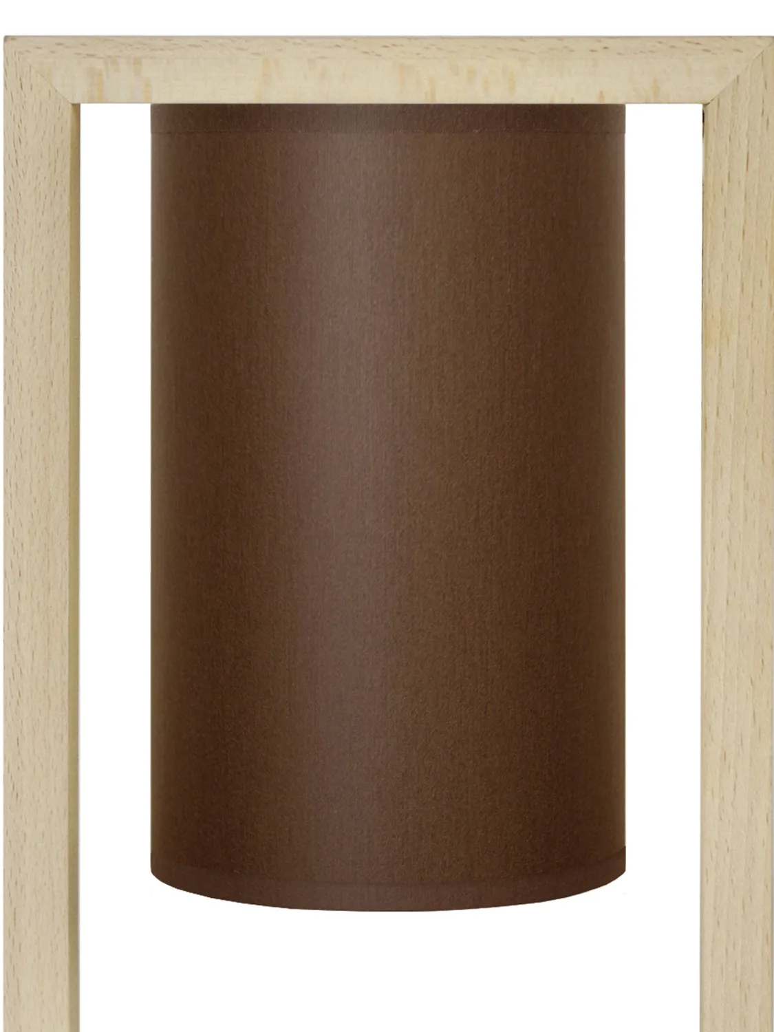 Tosel La Défense lampada tavolo 20x34cm naturale taupe