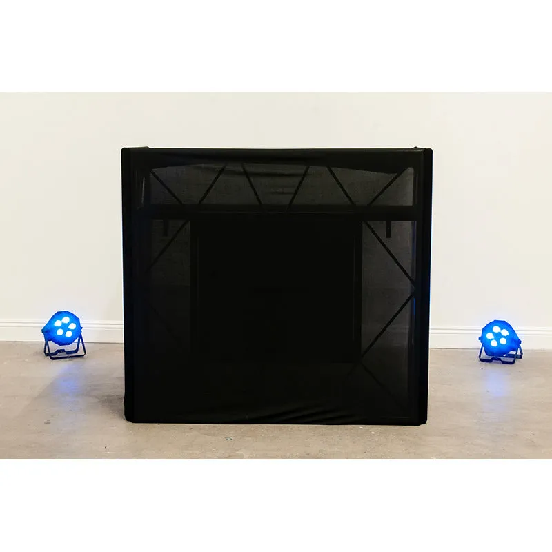 American DJ Pro Event Table Scrim telo copritavolo nero