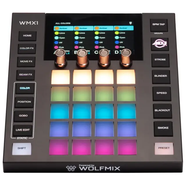 American DJ WMX1 MK3 controller DMX standalone 4 universi