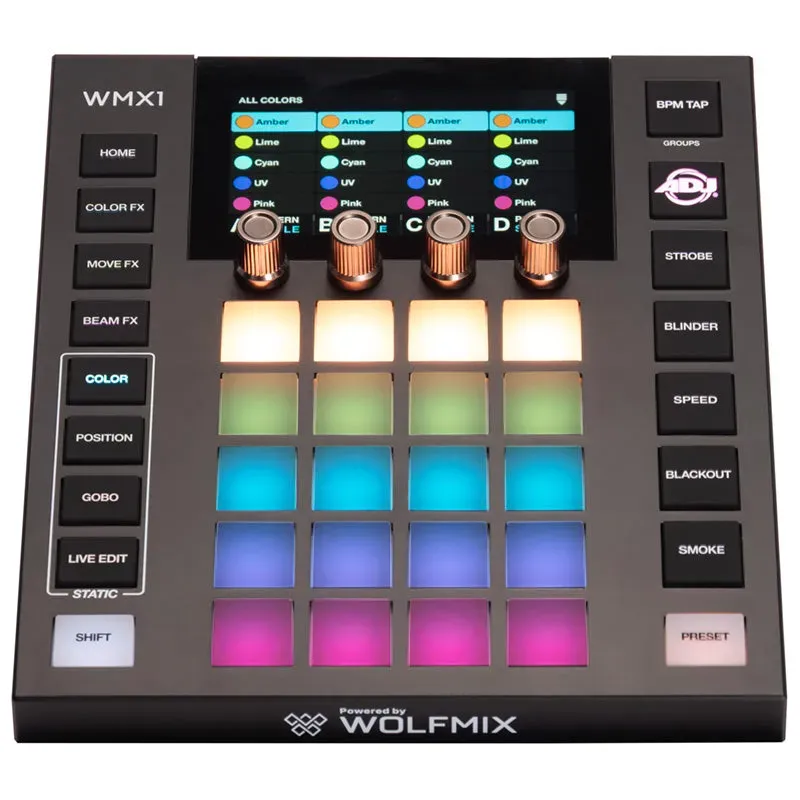 American DJ WMX1 MK3 controller DMX standalone 4 universi