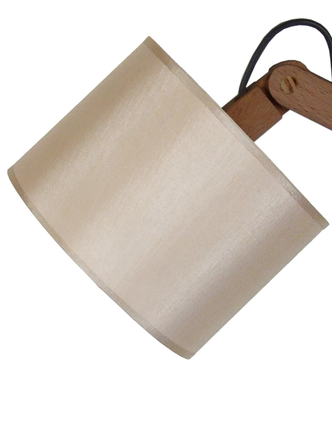 Tosel Freki lampada tavolo snodabile naturale ecrù 45 cm