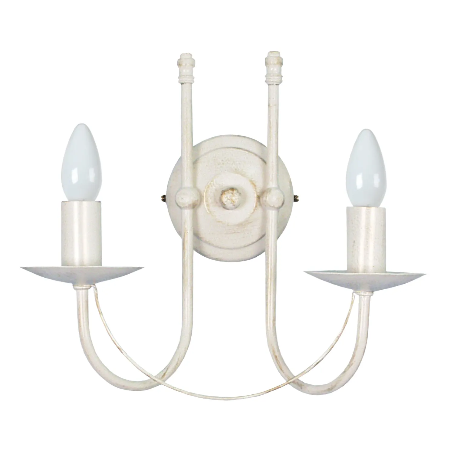 Tosel Provenzale applique 31x29cm grigio metallo