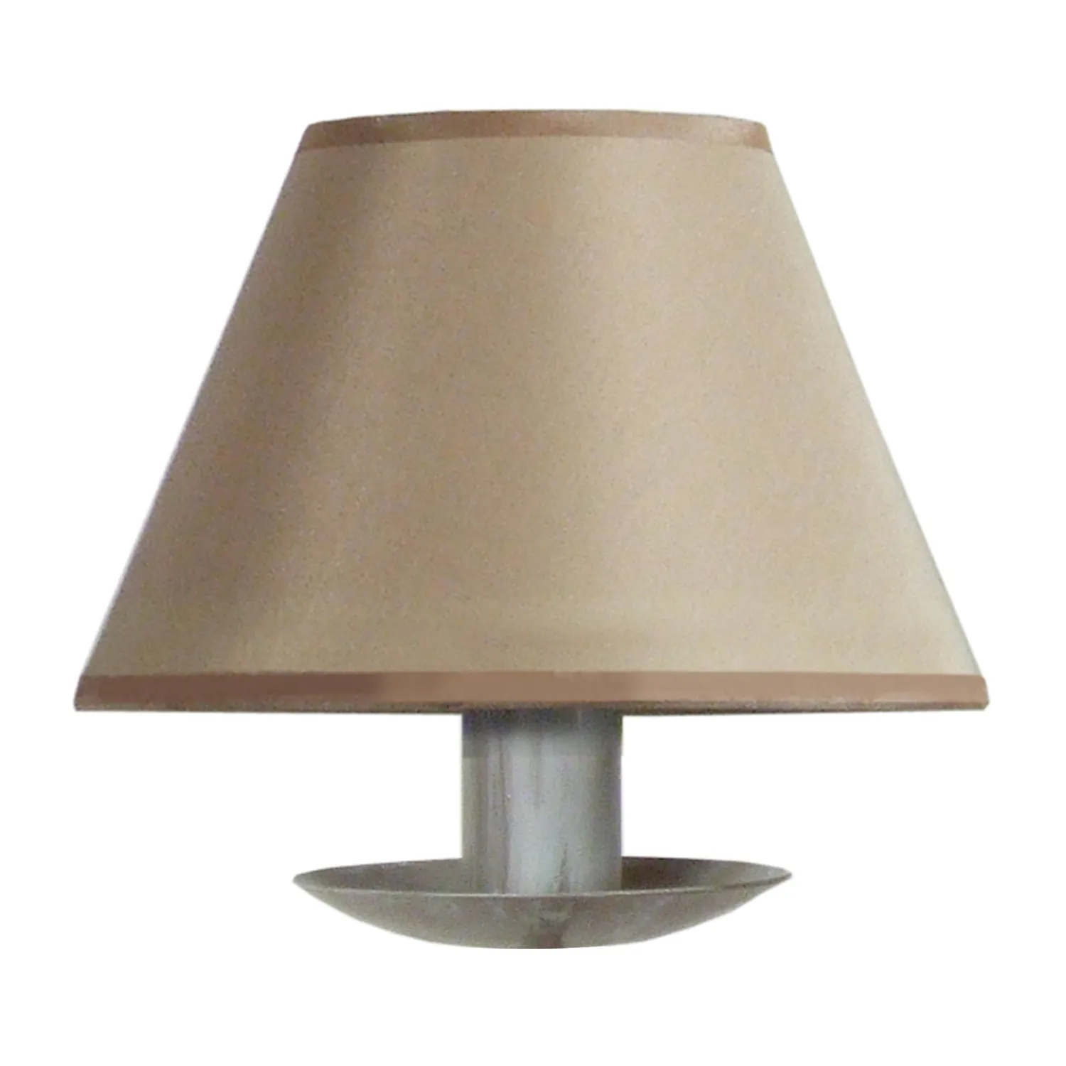 Tosel Côte d'Ivoire lampadario 52 cm grigio tessuto 3xE14
