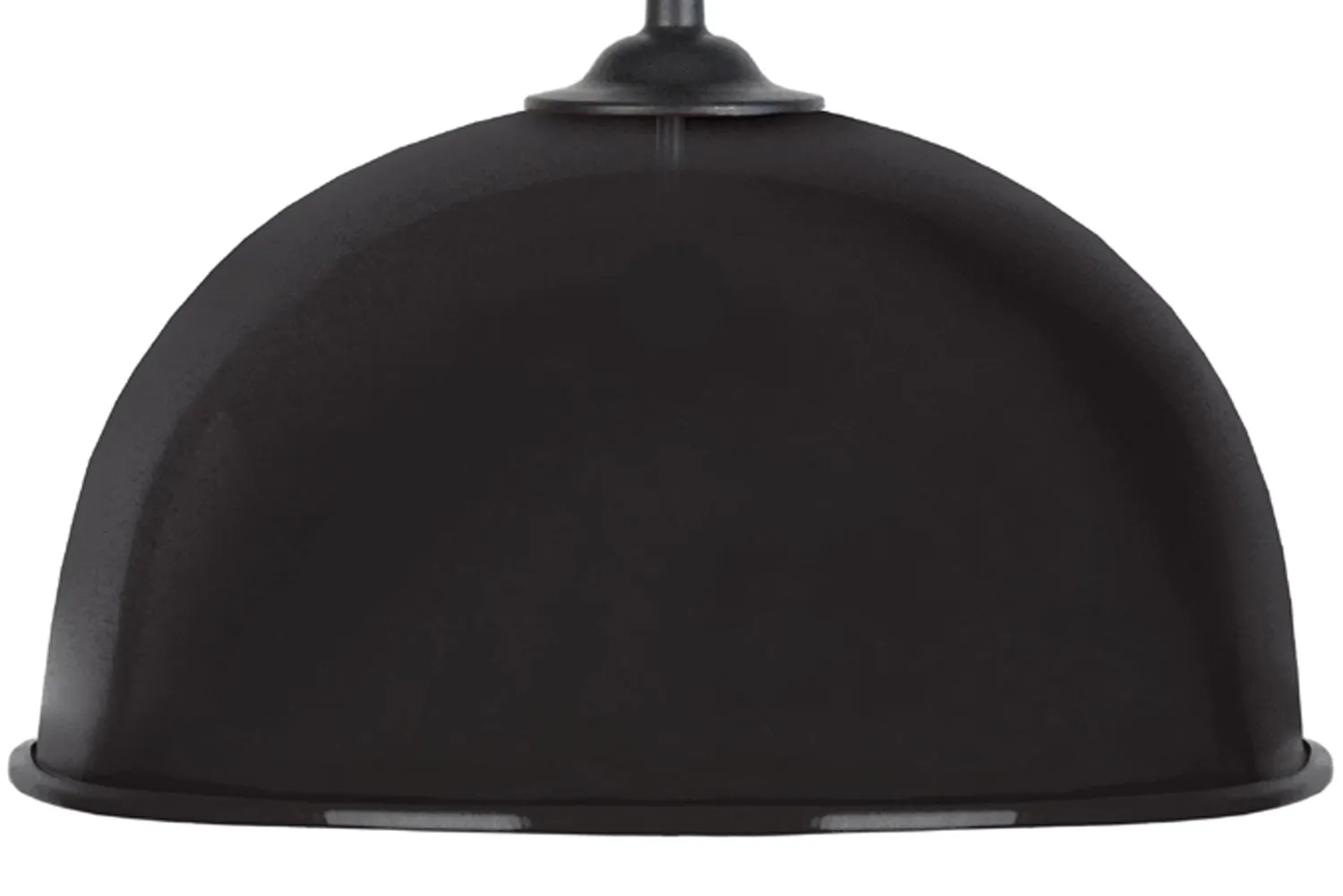 Tosel Half Ball sospensione 27 cm avorio soffitto basso