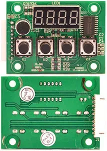 American DJ Mega QA Go scheda display PL-603 ricambio