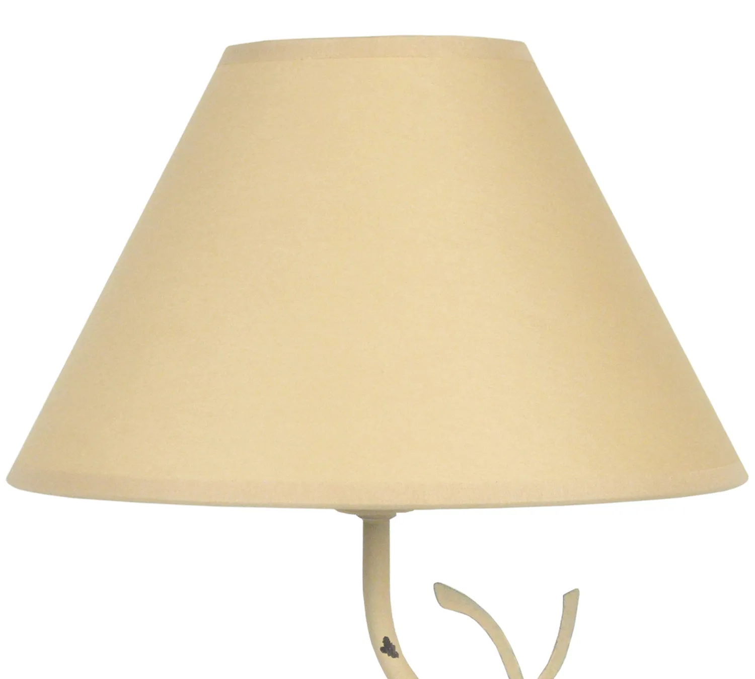 Tosel Oiseaux lampada tavolo bianca 25x41 cm