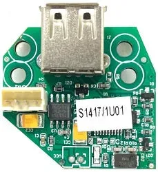 American DJ Y35701A-04-01 scheda PCB aggiornamento software