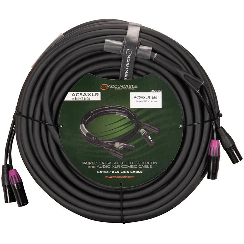 American DJ AC5AXLR-150 cavo combo CAT5e XLR 45,7 m
