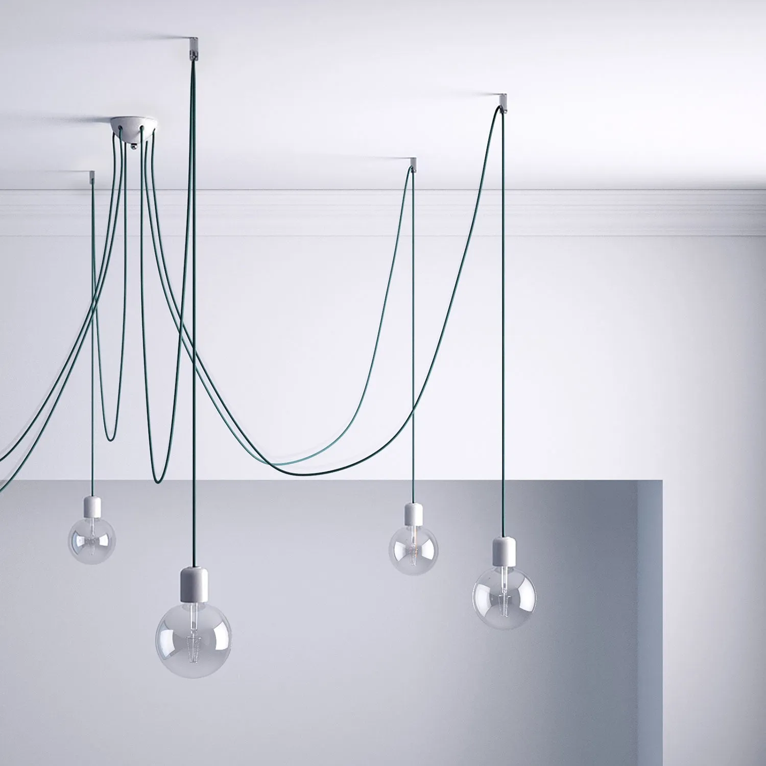 Creative Cables Swag Hook gancio soffitto trasparente