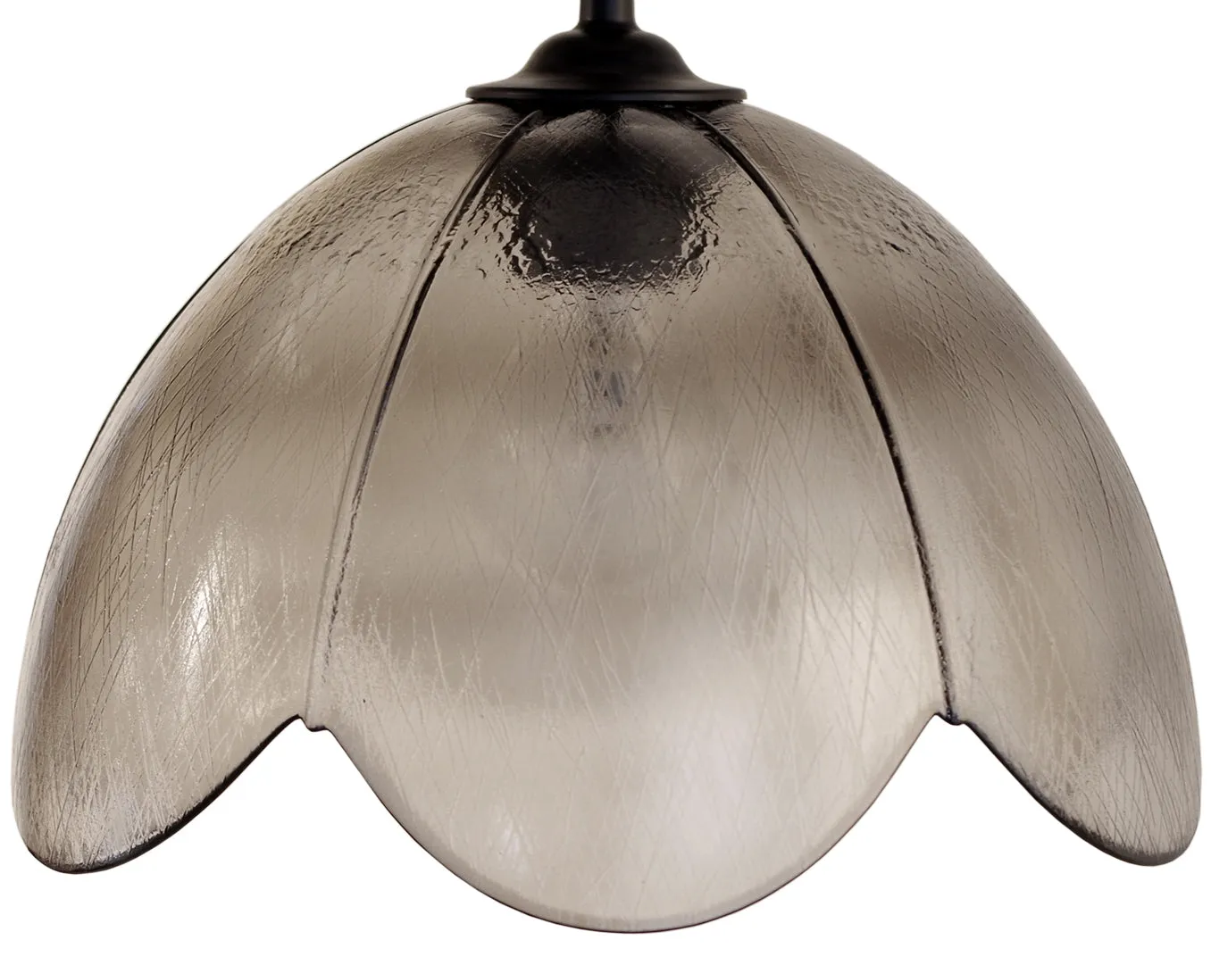 Tosel paraguas sospensione vetro fume cupola E27