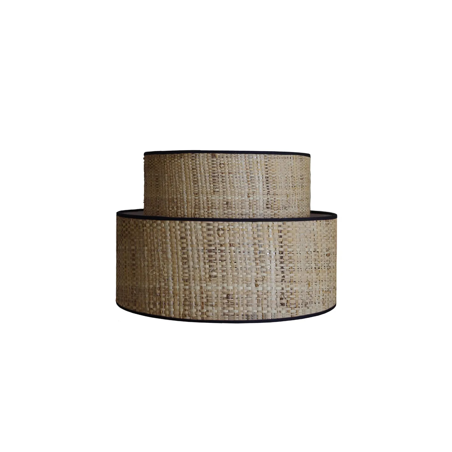 Tosel Luana 35 Paralume Tessuto Naturale 35x27 cm