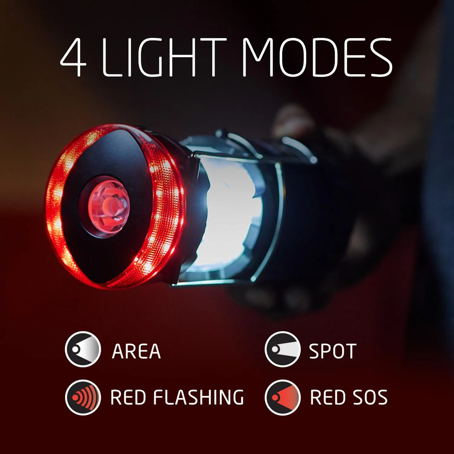 Eveready lanterna LED campeggio pieghevole 4 pezzi 300 lumen