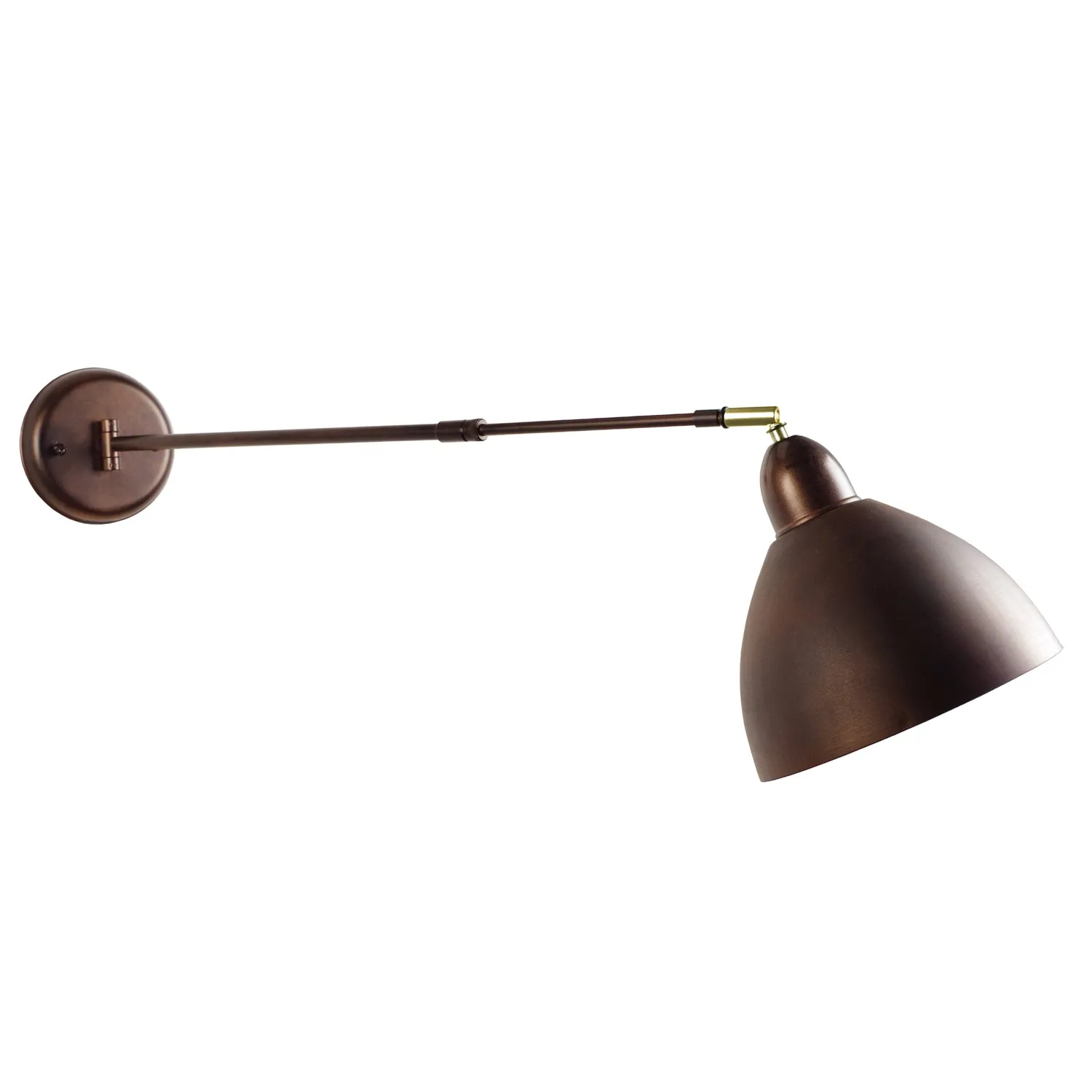 Tosel Celica applique metallo nero braccio 100 cm