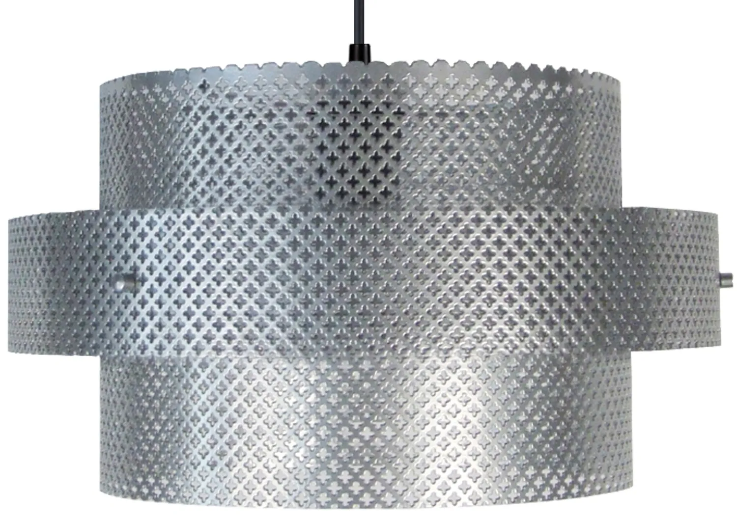 Tosel Stockholm lampadario a sospensione alluminio 35x100cm