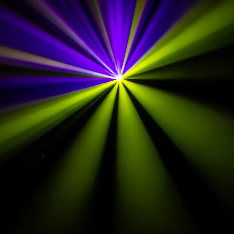 American DJ Stryker Spot testa mobile spot gobo effetto aereo