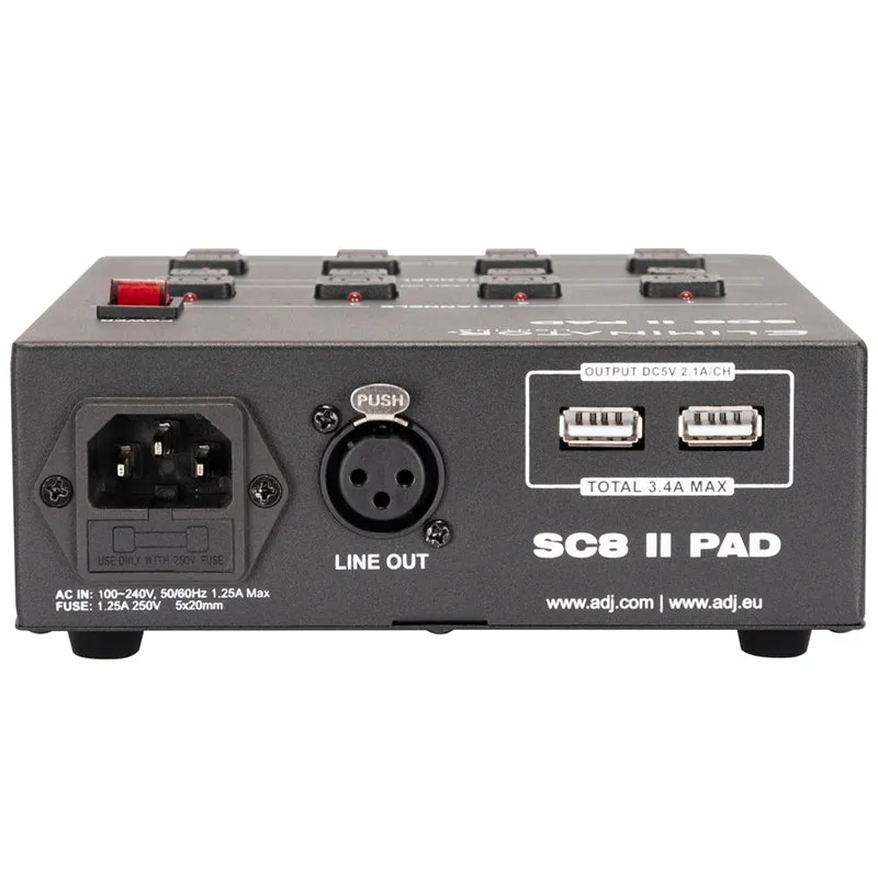 American DJ SC8 II Pad System controller 8 canali analogico