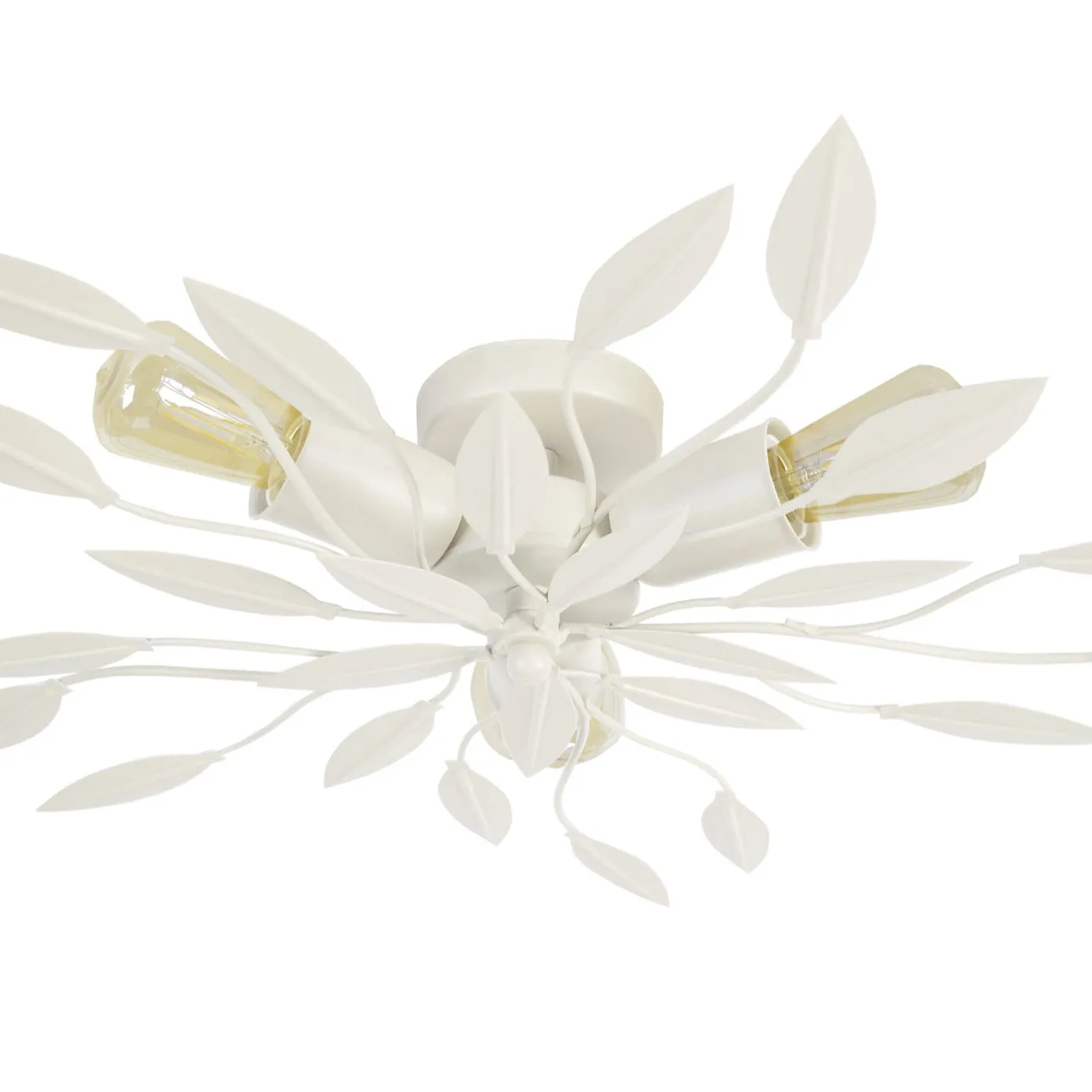 Tosel Oliva plafoniera 55 cm avorio 3xE27