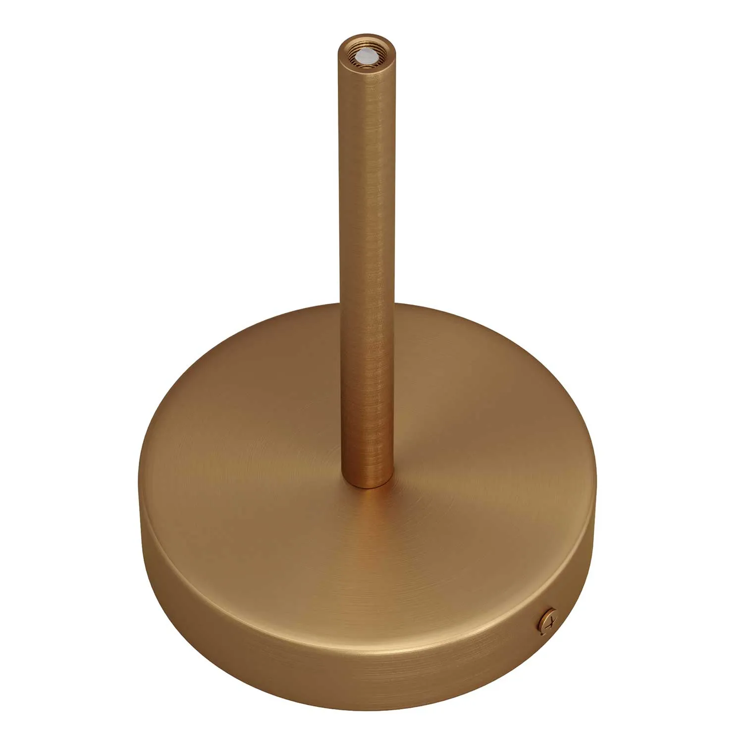 Creative Cables Rosone Soffitto Bronzo Satinato 1 Foro 15 cm