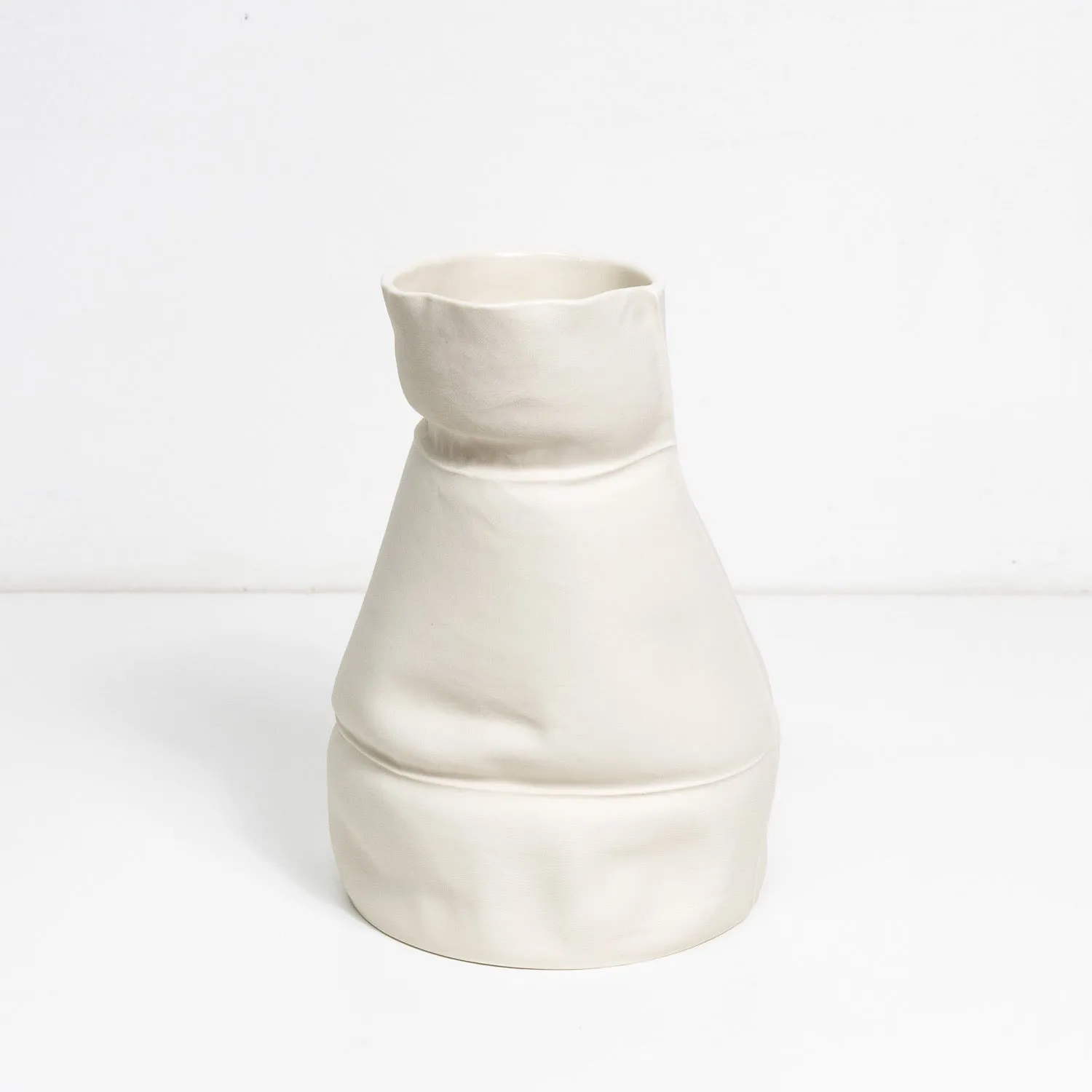 Souda Kawa Vase 16 vaso porcellana bianco