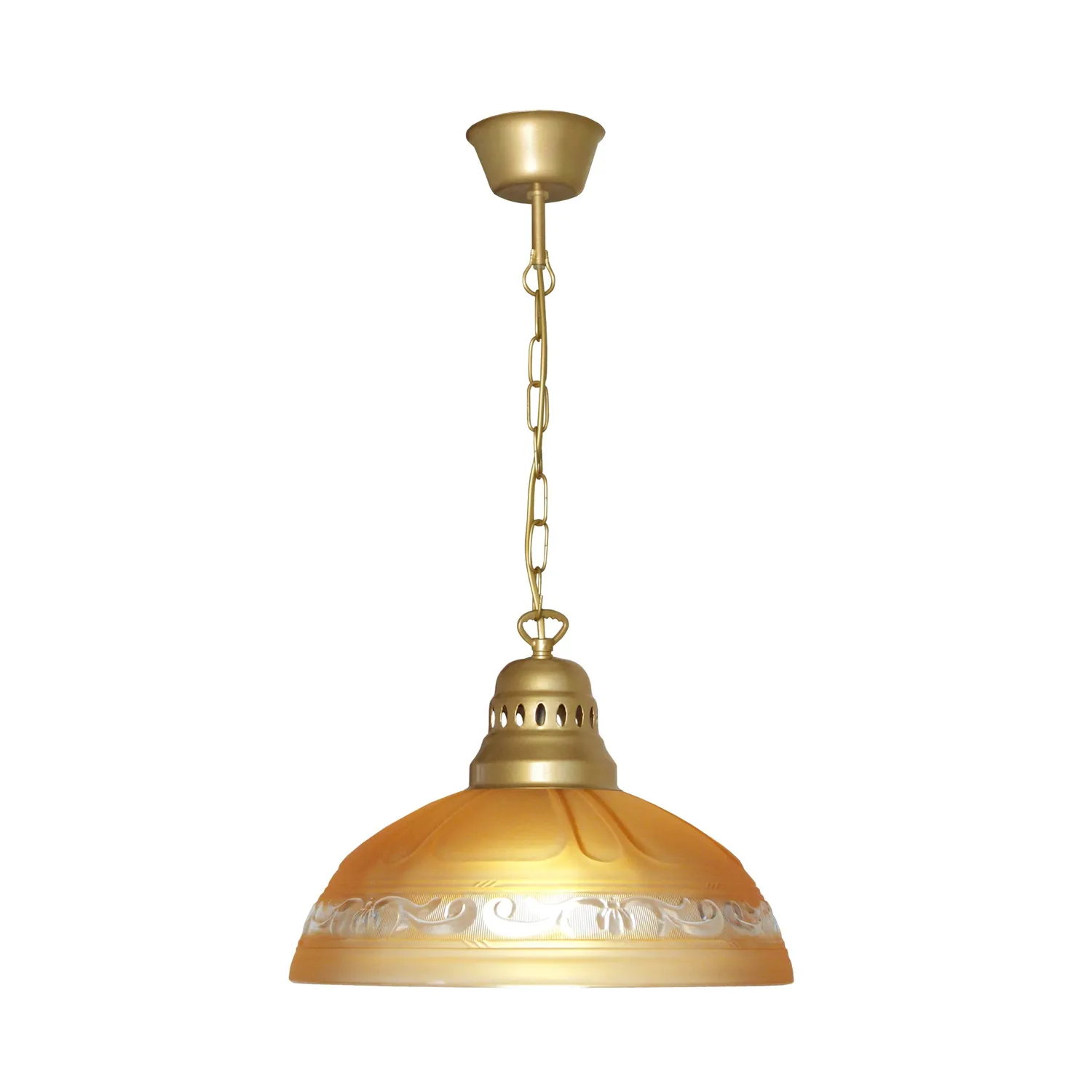 Tosel Classic sospensione vetro satinato 35x100 cm