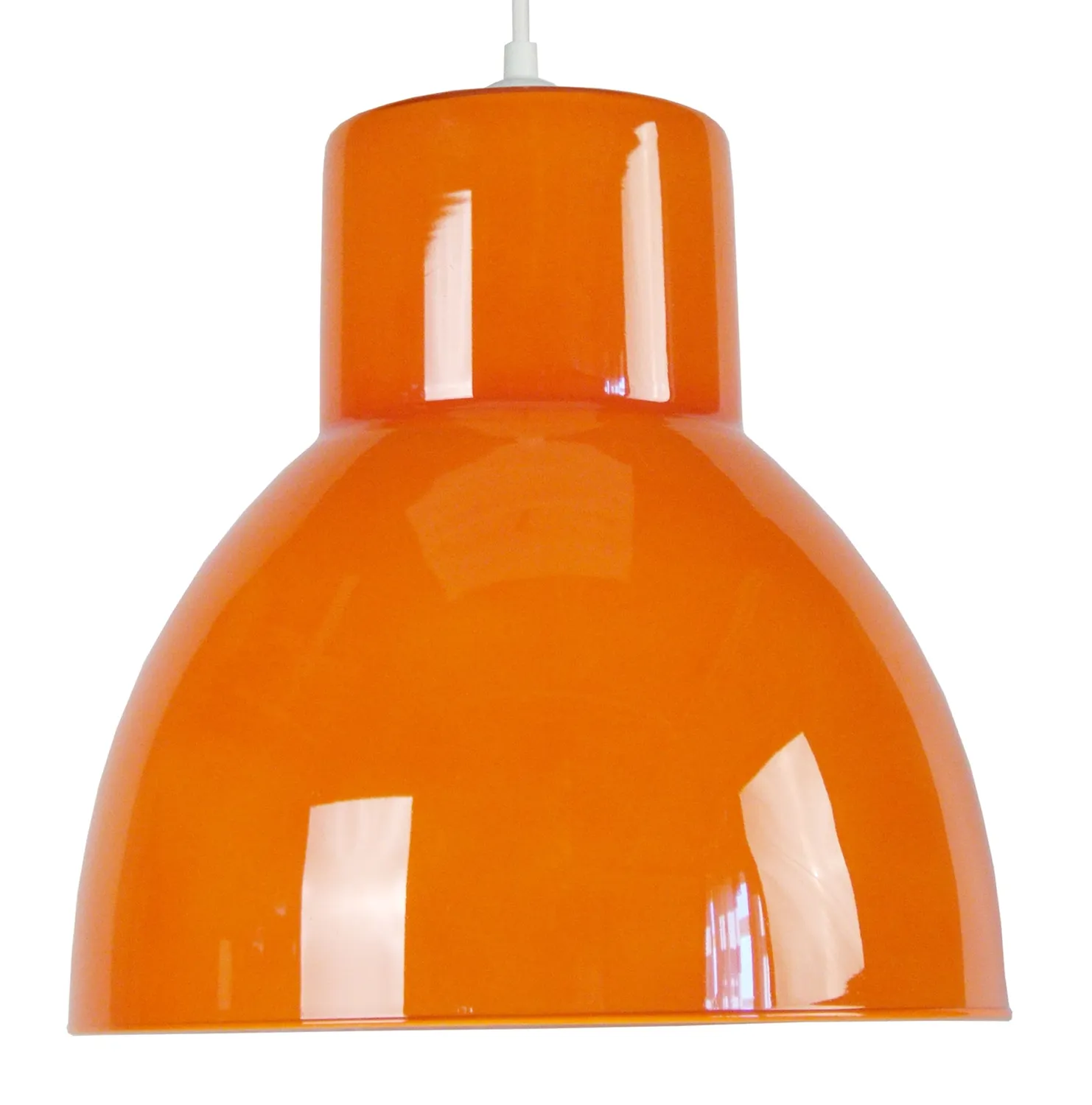 Tosel Cloche Verre sospensione campana vetro nero 30x100cm
