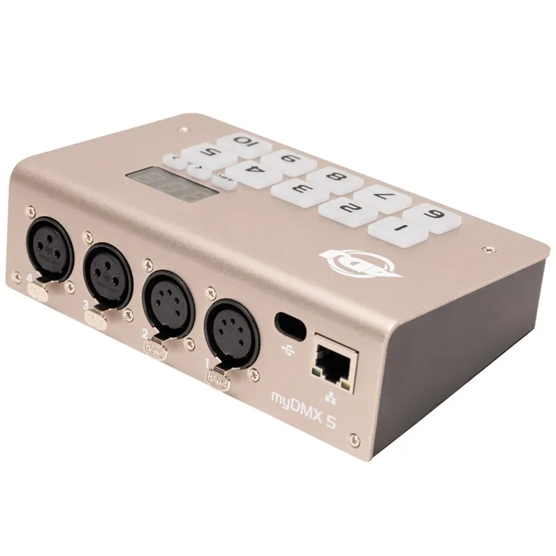 American DJ myDMX 5 controller luci DMX