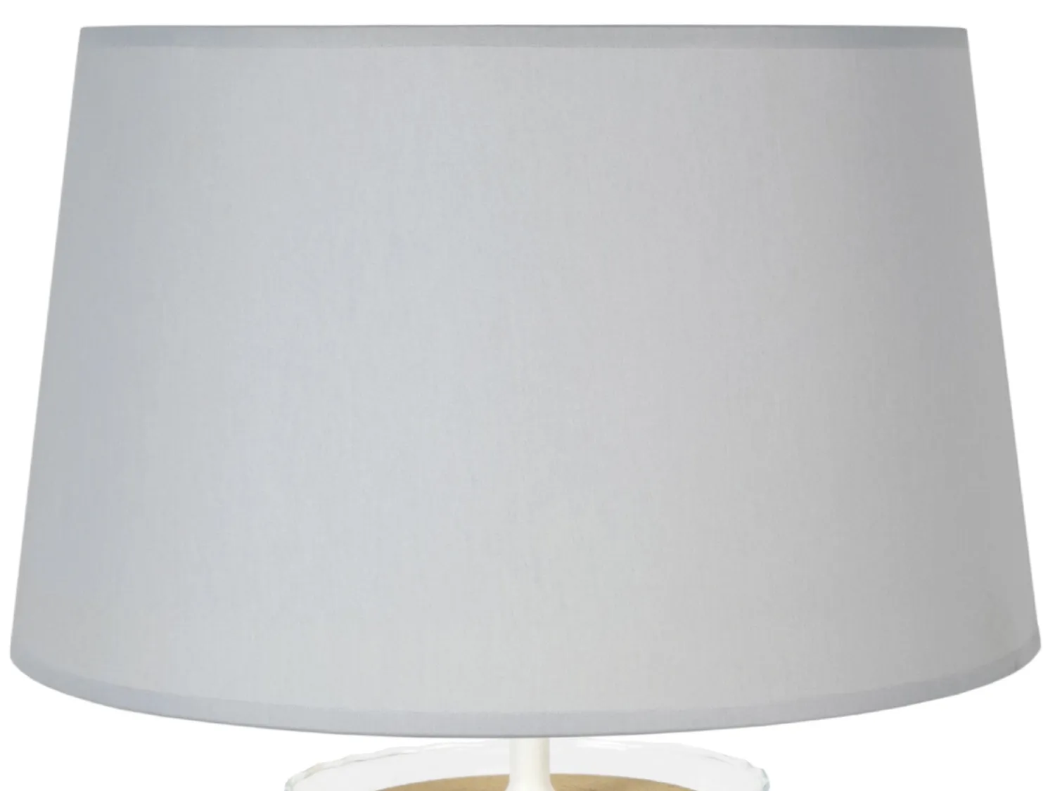 Tosel Pot lampada da tavolo vetro nera 30x45 cm