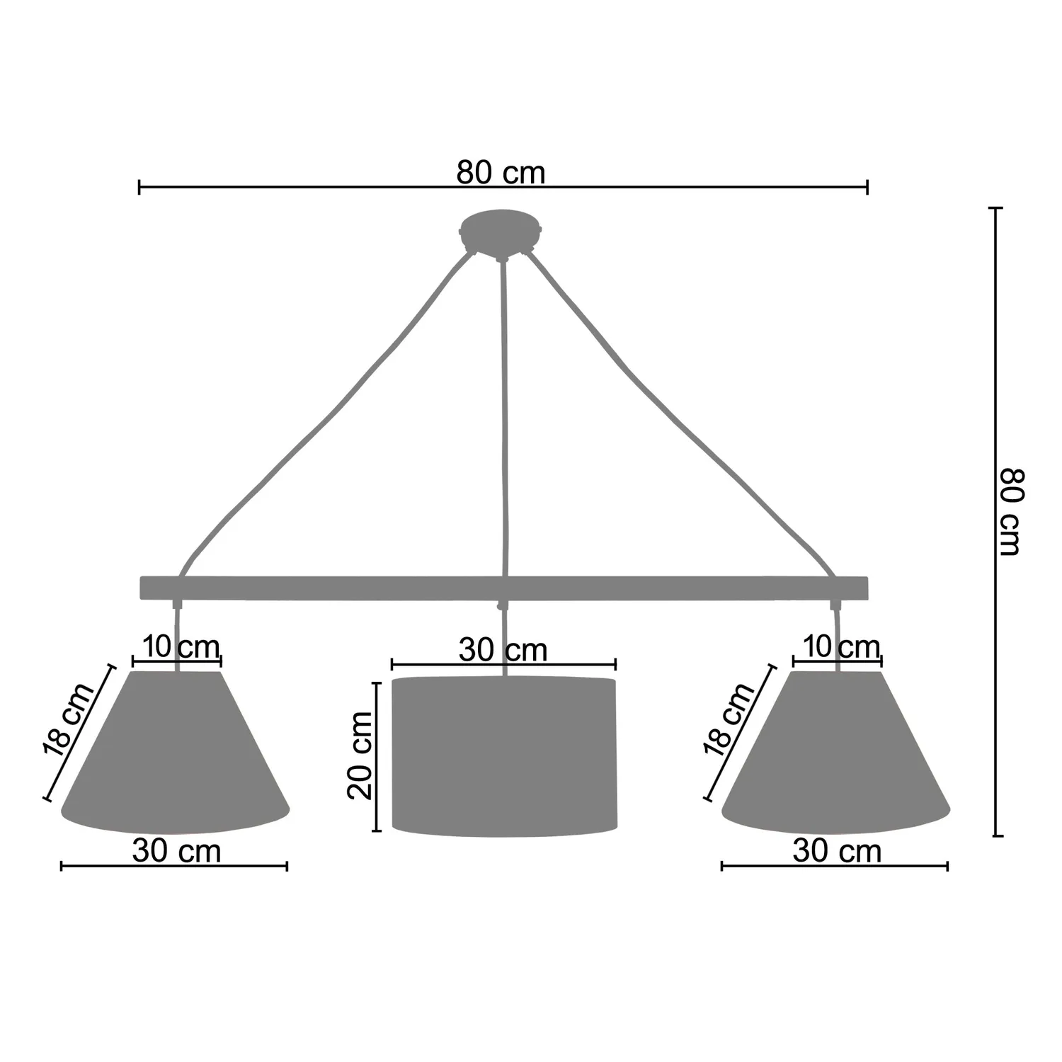 Tosel Amesterdham lampadario legno isola cucina