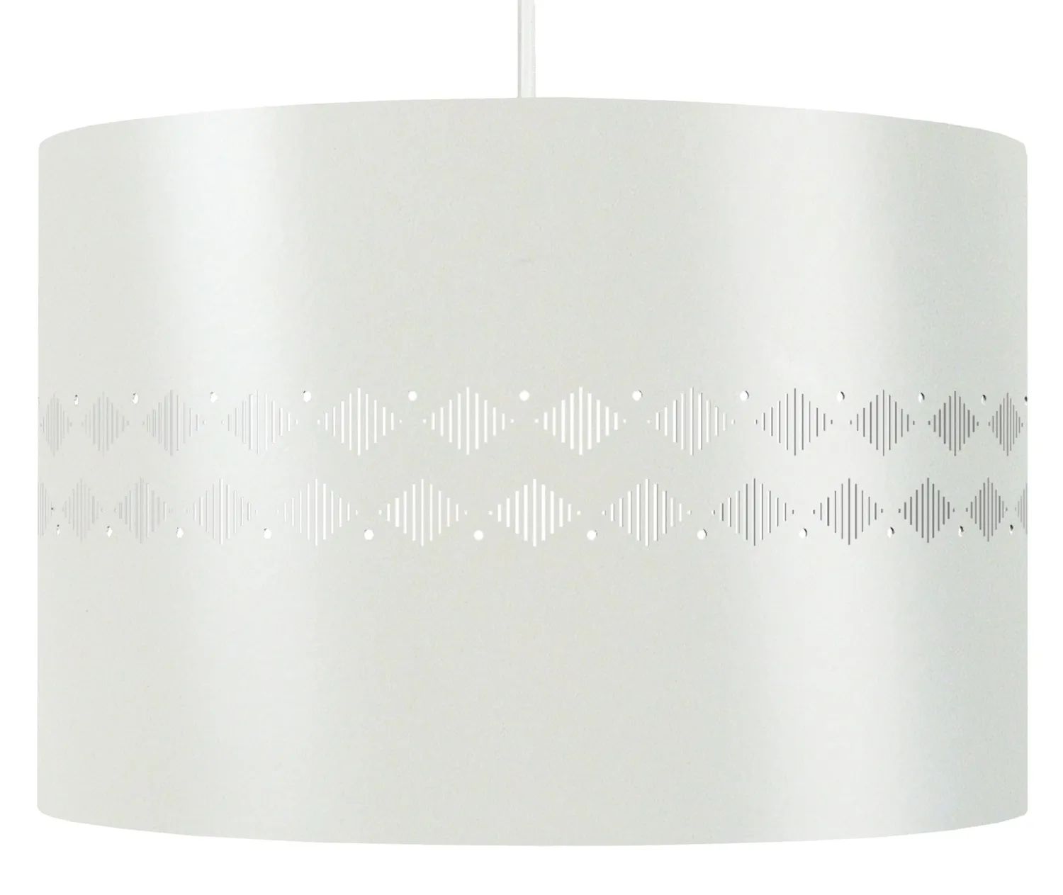 Tosel Ikat Diamantes Lignes sospensione cilindrica 30x100 cm