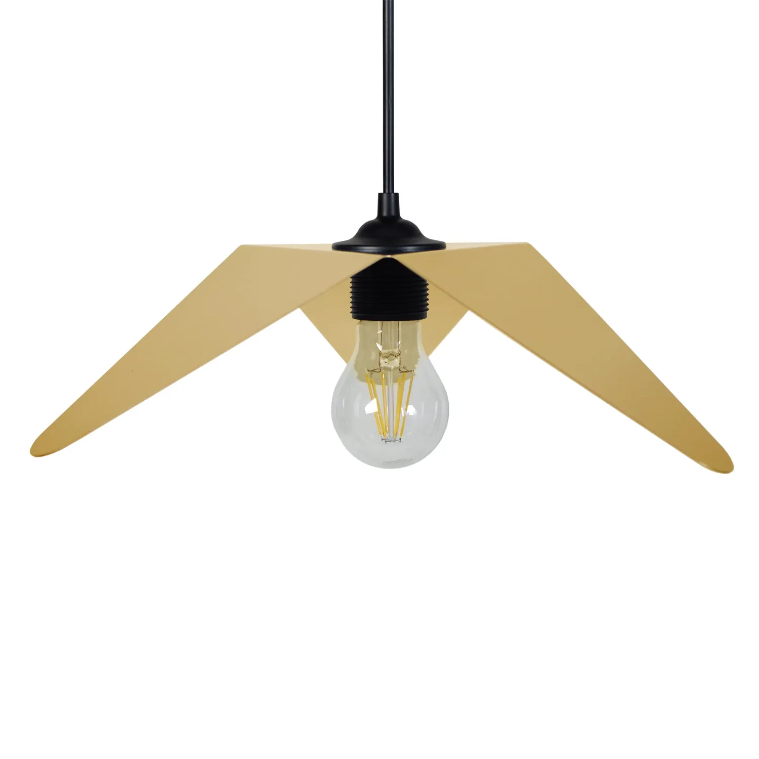 Tosel Boomerang sospensione 40cm avorio