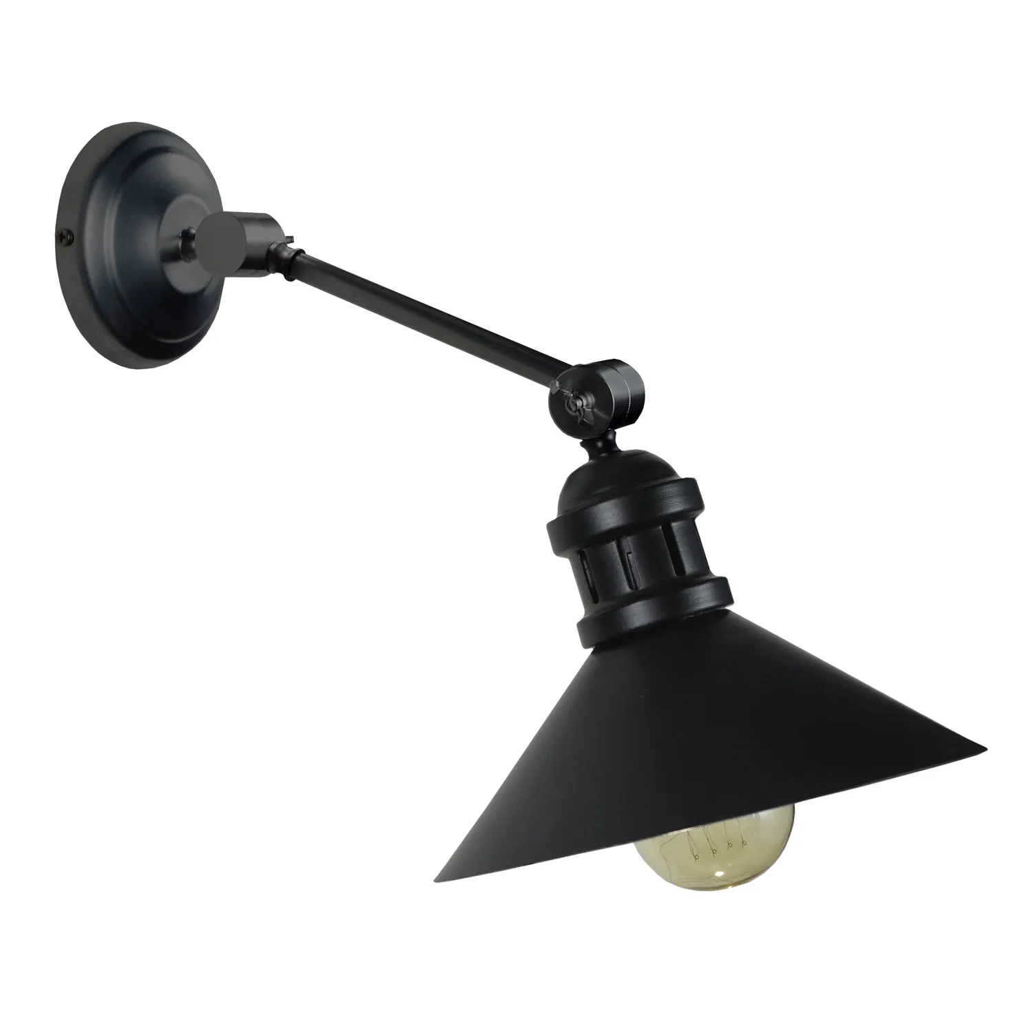 Tosel Oldham B applique braccio bianca E27