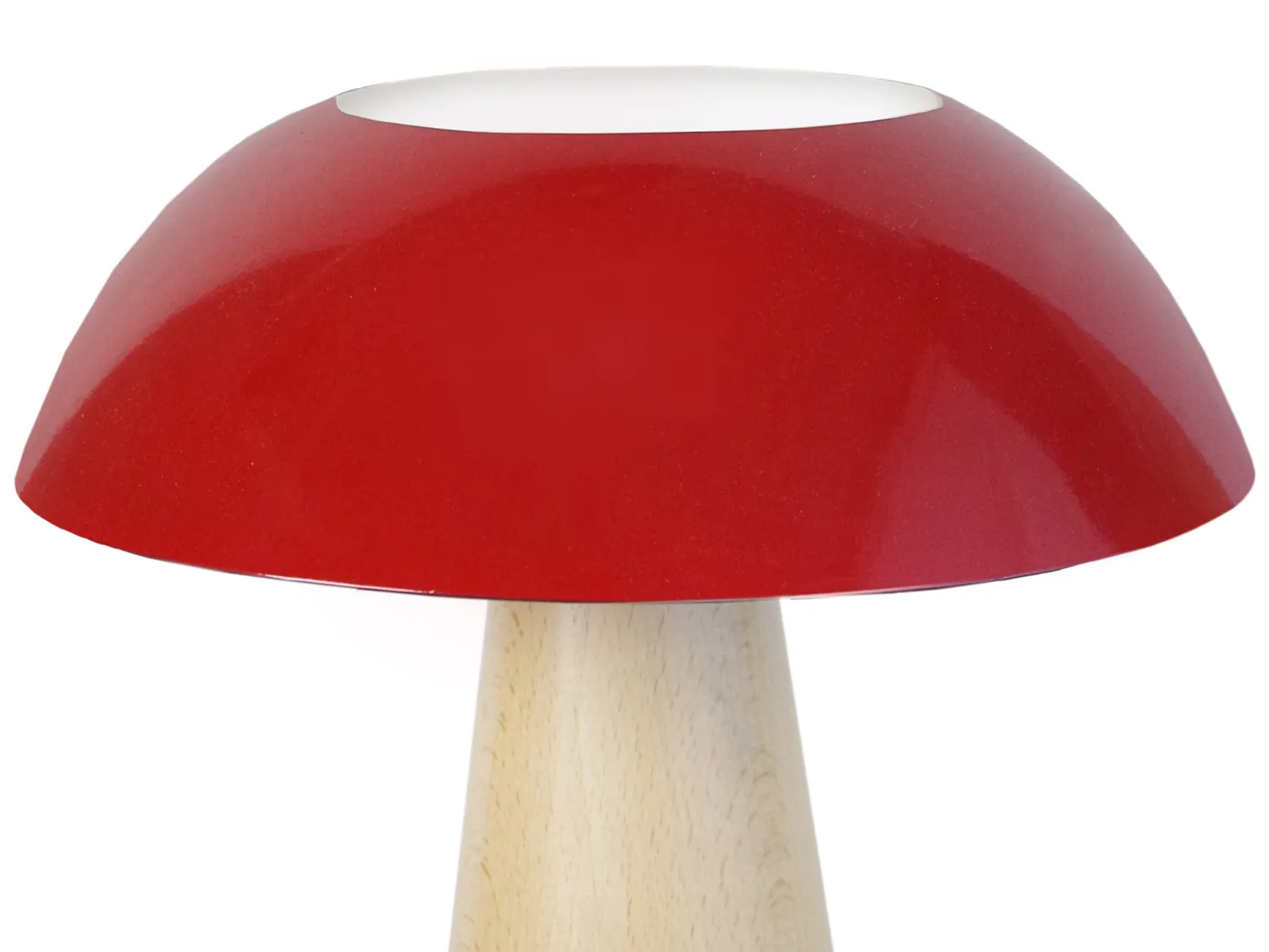 Tosel Star Trek lampada tavolo legno nero 30x35 cm