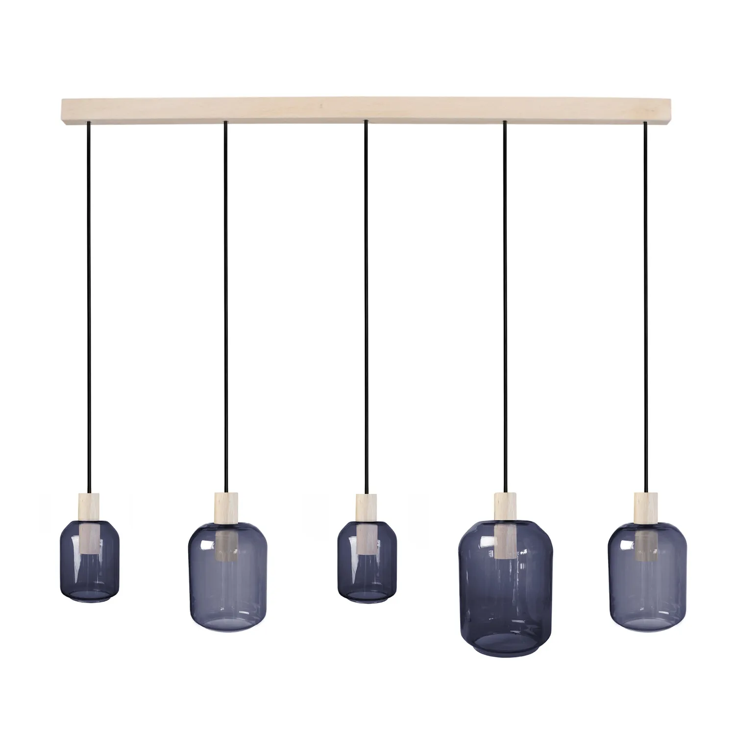 Tosel Svalbard Small lampadario vetro trasparente