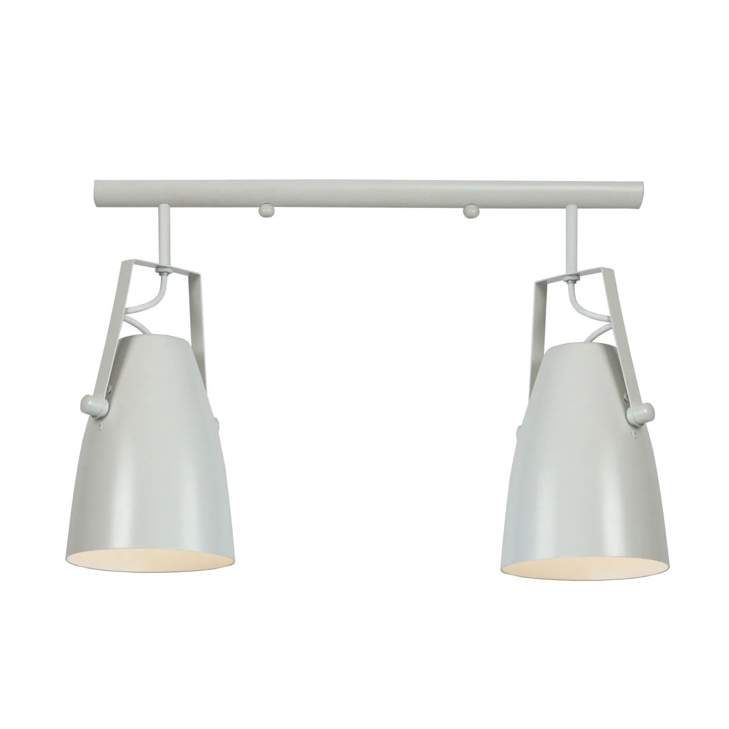 Tosel Larsen lampadario a barra 60 cm bianco avorio