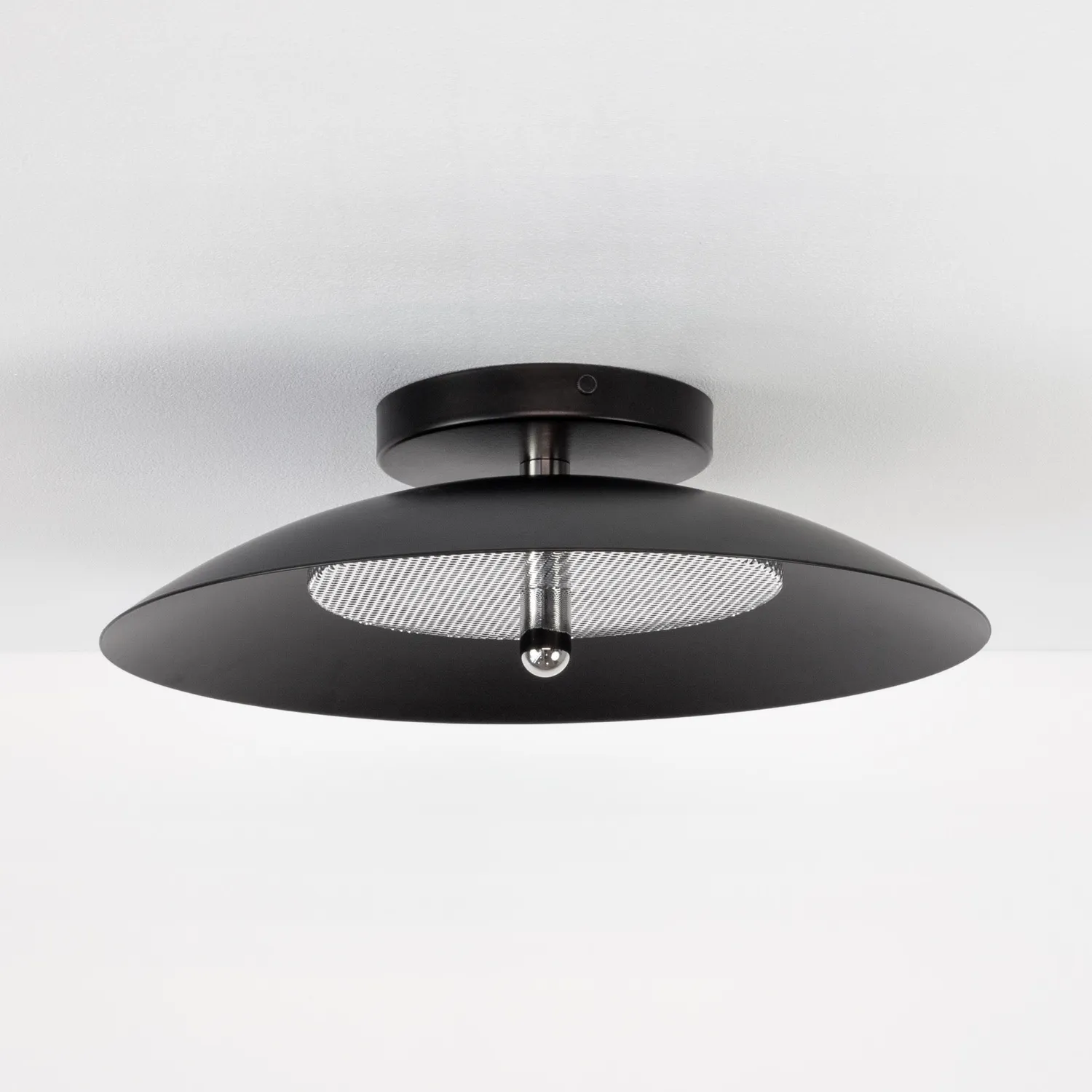 Souda Signal applique nero nichel da parete