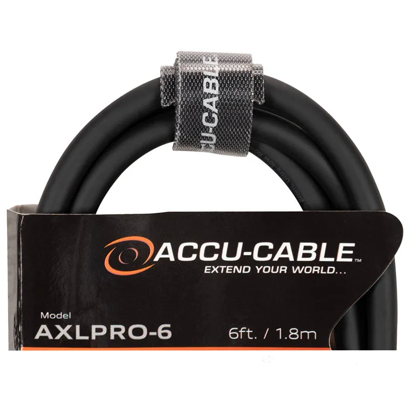 American DJ AXLPRO-6 cavo microfonico XLR 2 m