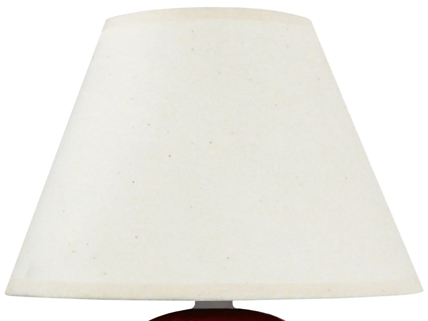 Tosel Boule abat-jour legno 18 cm ecrù da comodino