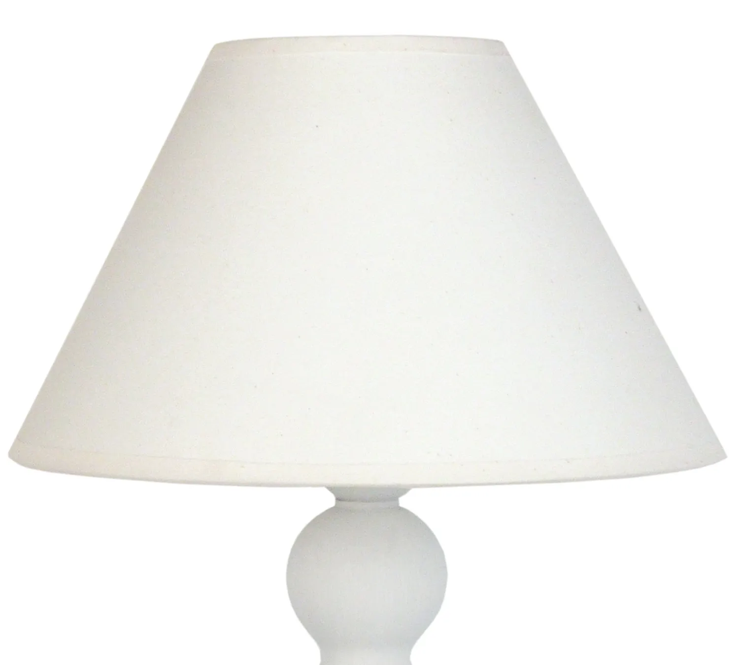 Tosel Dax lampada da tavolo colonna crema 25x44cm