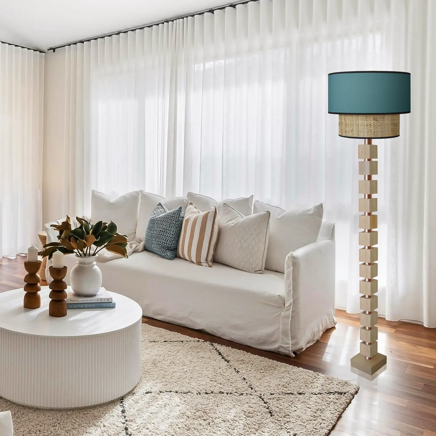 Tosel Siracusa Colonna piantana 165cm beige