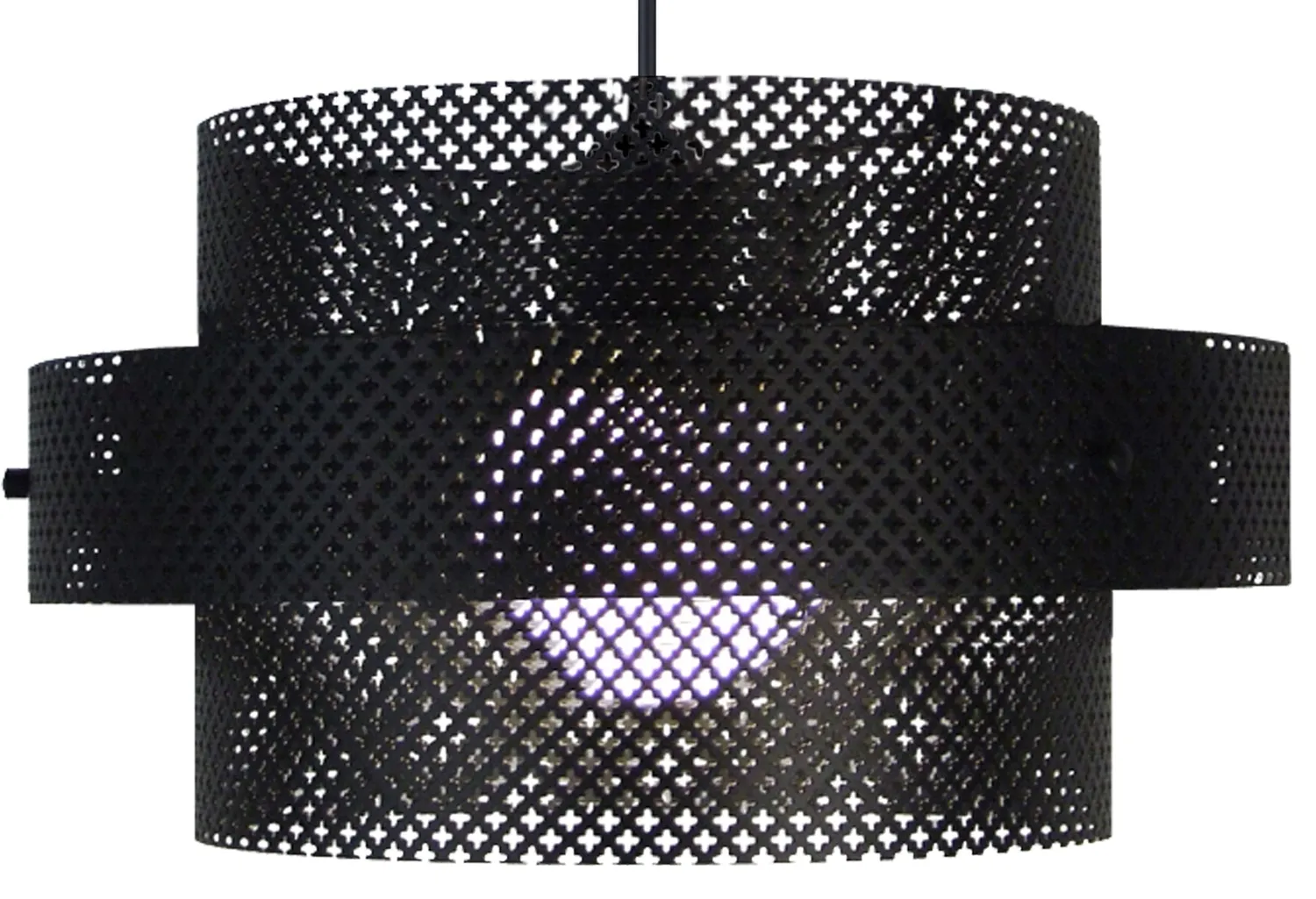 Tosel Stockholm lampadario a sospensione alluminio 35x100cm