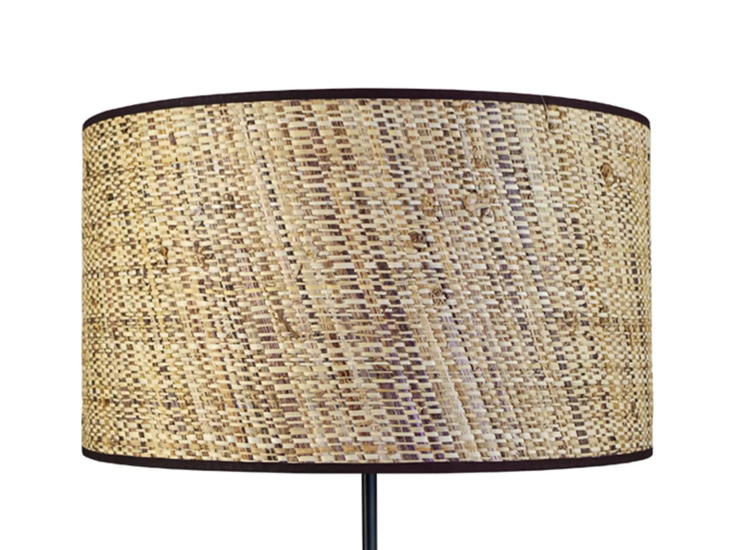 Tosel Jute piantana treppiede legno iuta naturale E27