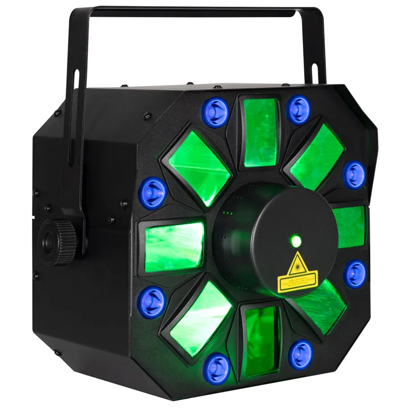 Eliminator Furious Three RG UV gioco luce laser festa