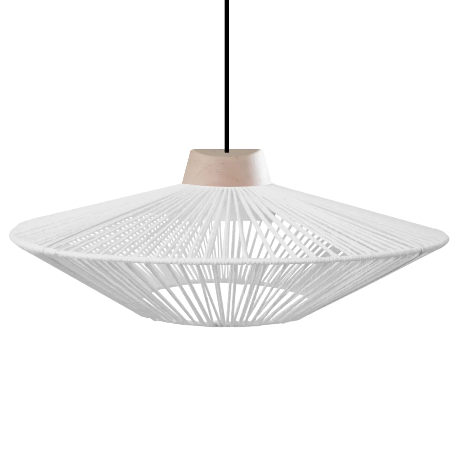 Tosel Harry 60 sospensione naturale 60x100 cm corda