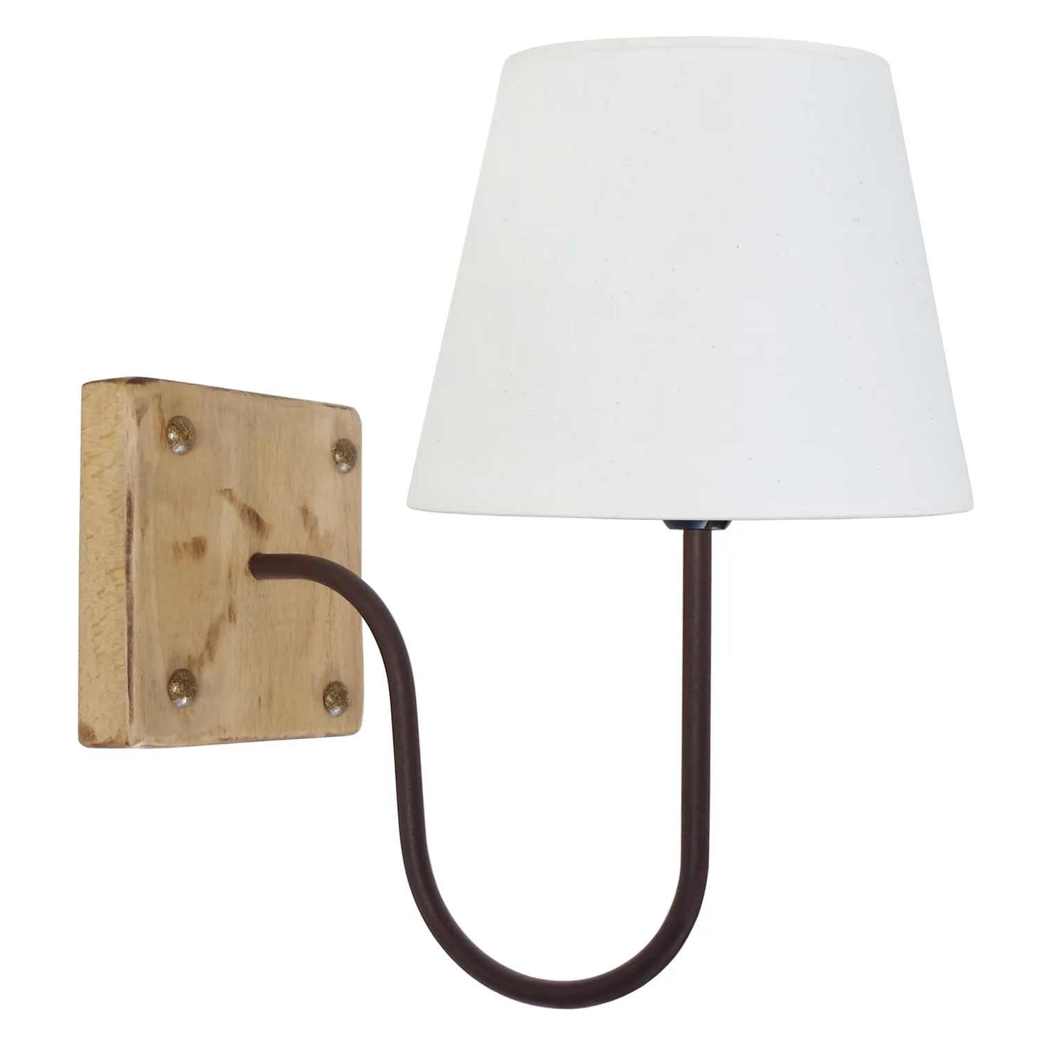 Tosel Tacks applique legno marrone/ecrù 11x20