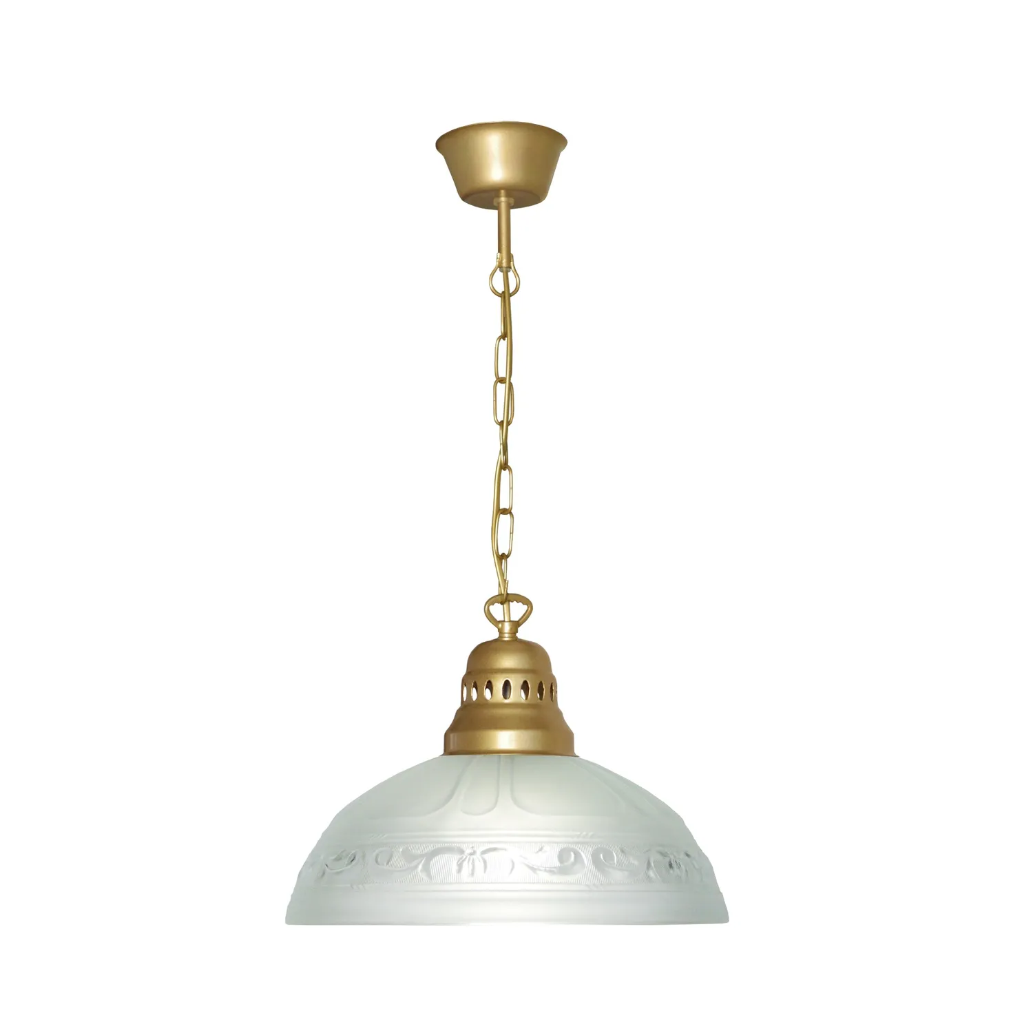Tosel Classic sospensione vetro satinato 35x100 cm