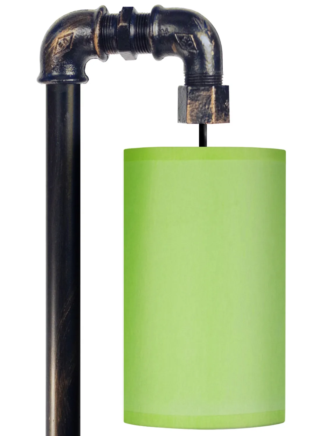 Tosel Hydraulik lampada tavolo nero-bianco 18x45 cm metallo