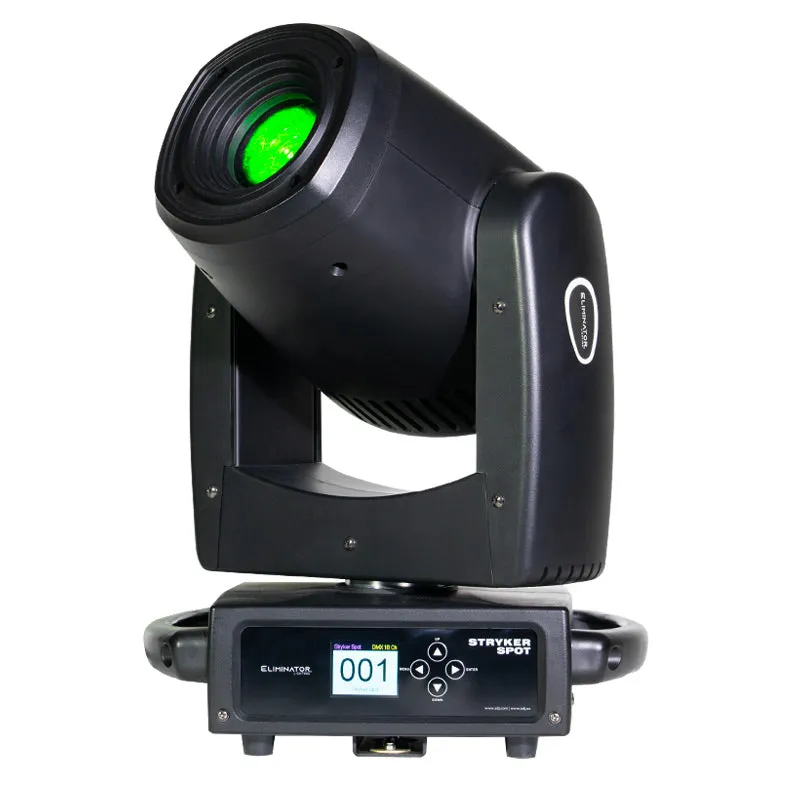 American DJ Stryker Spot testa mobile spot gobo effetto aereo